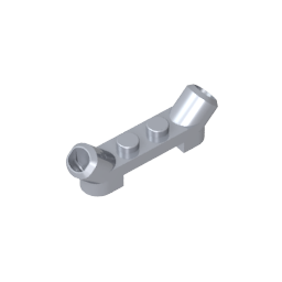 GDS-1197 - Plate Special 1 x 4 with Angled Tubes
