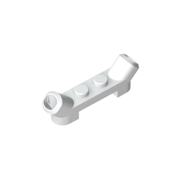 GDS-1197 - Plate Special 1 x 4 with Angled Tubes