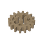 GDS-1198 - Technic Gear 16 Tooth with Round Holes [Old Style]