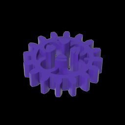 GDS-1198 - Technic Gear 16 Tooth with Round Holes [Old Style]