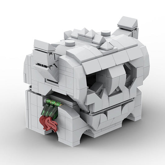 MOC A0813 Zelda Skull Box (Design)