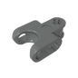 GDS-1205 - Technic Axle Connector 2 x 3 with Ball Socket, Open Lower Axle Holes
