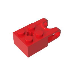 GDS-1206 - Technic Brick Special 2 x 2 with Ball Receptacle Wide and Axle Hole