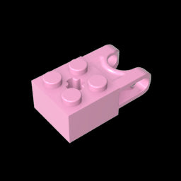 GDS-1206 - Technic Brick Special 2 x 2 with Ball Receptacle Wide and Axle Hole