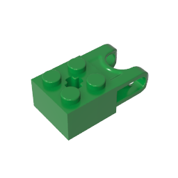 GDS-1206 - Technic Brick Special 2 x 2 with Ball Receptacle Wide and Axle Hole