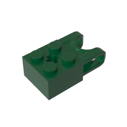 GDS-1206 - Technic Brick Special 2 x 2 with Ball Receptacle Wide and Axle Hole
