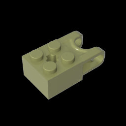 GDS-1206 - Technic Brick Special 2 x 2 with Ball Receptacle Wide and Axle Hole