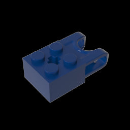 GDS-1206 - Technic Brick Special 2 x 2 with Ball Receptacle Wide and Axle Hole