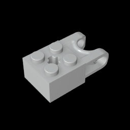 GDS-1206 - Technic Brick Special 2 x 2 with Ball Receptacle Wide and Axle Hole