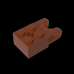 GDS-1206 - Technic Brick Special 2 x 2 with Ball Receptacle Wide and Axle Hole