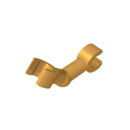 GDS-1216 - Arm Skeleton Bent with Clips at 90 Degrees [Vertical Grip]