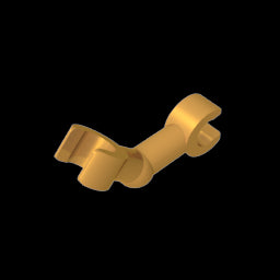 GDS-1216 - Arm Skeleton Bent with Clips at 90 Degrees [Vertical Grip]