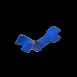 GDS-1216 - Arm Skeleton Bent with Clips at 90 Degrees [Vertical Grip]