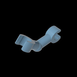 GDS-1216 - Arm Skeleton Bent with Clips at 90 Degrees [Vertical Grip]