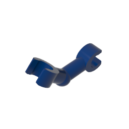 GDS-1216 - Arm Skeleton Bent with Clips at 90 Degrees [Vertical Grip]