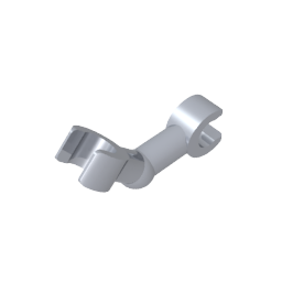 GDS-1216 - Arm Skeleton Bent with Clips at 90 Degrees [Vertical Grip]