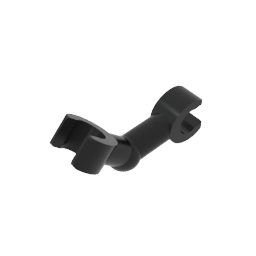 GDS-1216 - Arm Skeleton Bent with Clips at 90 Degrees [Vertical Grip]