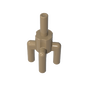GDS-1217 - Plant, Palm Tree Top, 4 Top Bars, 1 Bottom Bar