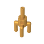 GDS-1217 - Plant, Palm Tree Top, 4 Top Bars, 1 Bottom Bar