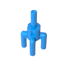 GDS-1217 - Plant, Palm Tree Top, 4 Top Bars, 1 Bottom Bar