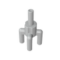 GDS-1217 - Plant, Palm Tree Top, 4 Top Bars, 1 Bottom Bar
