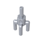 GDS-1217 - Plant, Palm Tree Top, 4 Top Bars, 1 Bottom Bar