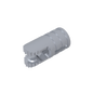 GDS-1219 - Hinge Cylinder 1 x 2 Locking with 2 Click Fingers and Axle Hole, 9 Teeth