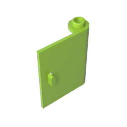 GDS-1221 - Door 1 x 3 x 3 Right - Open Between Top and Bottom Hinge