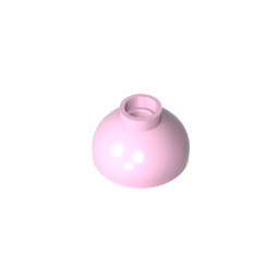 GDS-1224 - Brick Round 2 x 2 Dome Bottom [Open Stud]