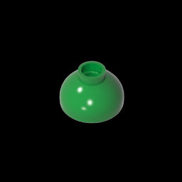 GDS-1224 - Brick Round 2 x 2 Dome Bottom [Open Stud]