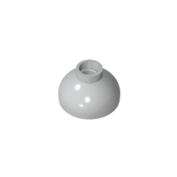 GDS-1224 - Brick Round 2 x 2 Dome Bottom [Open Stud]