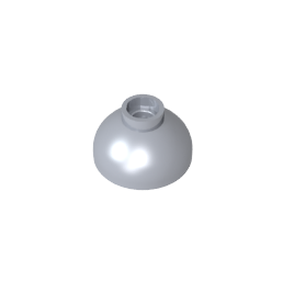 GDS-1224 - Brick Round 2 x 2 Dome Bottom [Open Stud]
