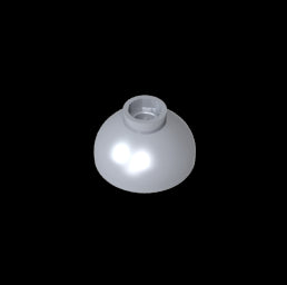 GDS-1224 - Brick Round 2 x 2 Dome Bottom [Open Stud]