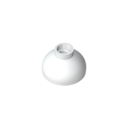 GDS-1224 - Brick Round 2 x 2 Dome Bottom [Open Stud]