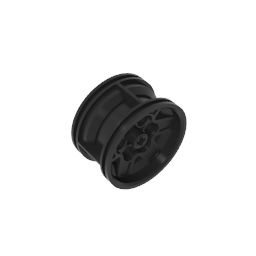 GDS-1229 - Wheel 43.2 x 26 Technic Racing Small with 6 Pinholes