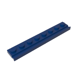 GDS-1235 - Plate Special 1 x 8 with Door Rail