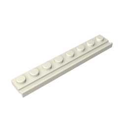 GDS-1235 - Plate Special 1 x 8 with Door Rail