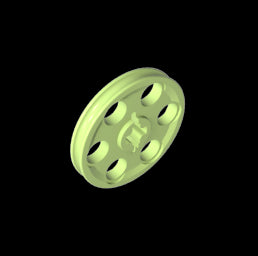 GDS-1264 - Technic Wedge Belt Wheel [aka Pulley]