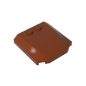 GDS-1266 - Slope Curved 4 x 4 x 2/3 Triple Curved with 2 Studs