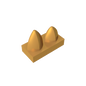 GDS-1271 - Plate 1 x 2 Special with Two Vertical Teeth