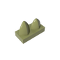 GDS-1271 - Plate 1 x 2 Special with Two Vertical Teeth