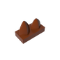GDS-1271 - Plate 1 x 2 Special with Two Vertical Teeth