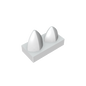 GDS-1271 - Plate 1 x 2 Special with Two Vertical Teeth