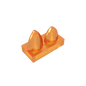 GDS-1271 - Plate 1 x 2 Special with Two Vertical Teeth