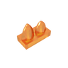 Transparent Bright Orange 182