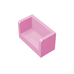GDS-1272 - Panel 1 x 2 x 1 with Rounded Corners and 2 Sides