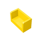 GDS-1272 - Panel 1 x 2 x 1 with Rounded Corners and 2 Sides