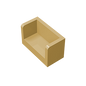 GDS-1272 - Panel 1 x 2 x 1 with Rounded Corners and 2 Sides