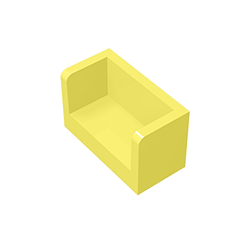 GDS-1272 - Panel 1 x 2 x 1 with Rounded Corners and 2 Sides