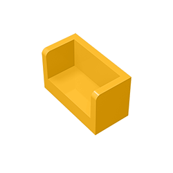 GDS-1272 - Panel 1 x 2 x 1 with Rounded Corners and 2 Sides